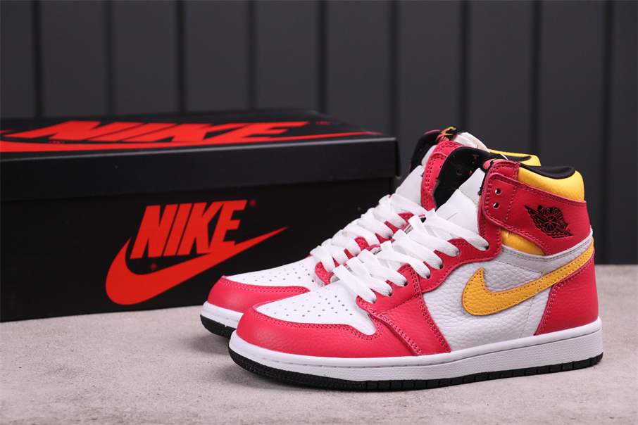 Jordan 1 Retro High OG Light Fusion Red - vstockx