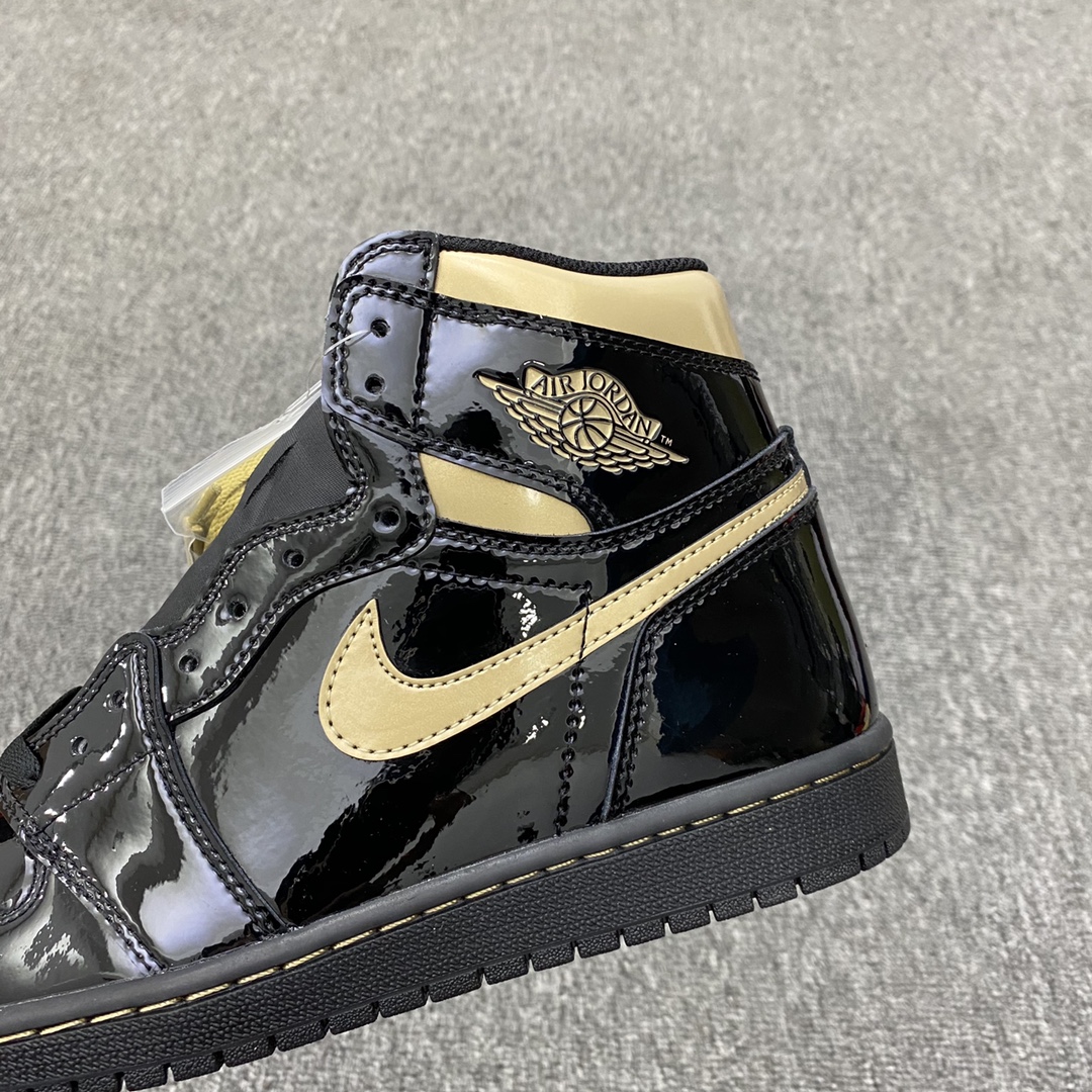 Jordan 1 Retro High Black Metallic Gold (2020) - vstockx