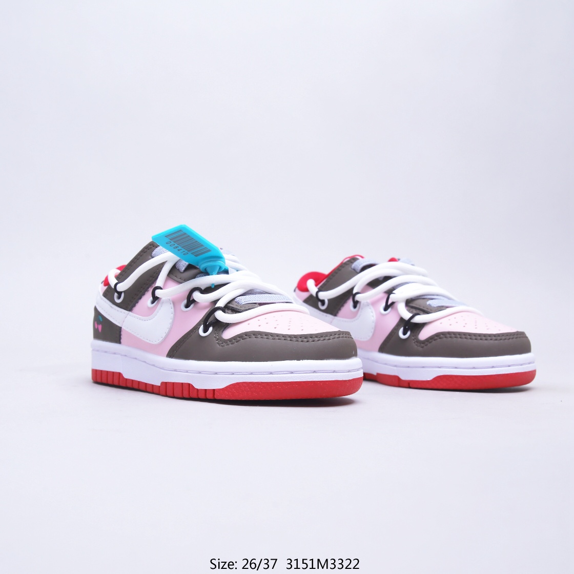 Kids NK dunk shoes 6 - vstockx