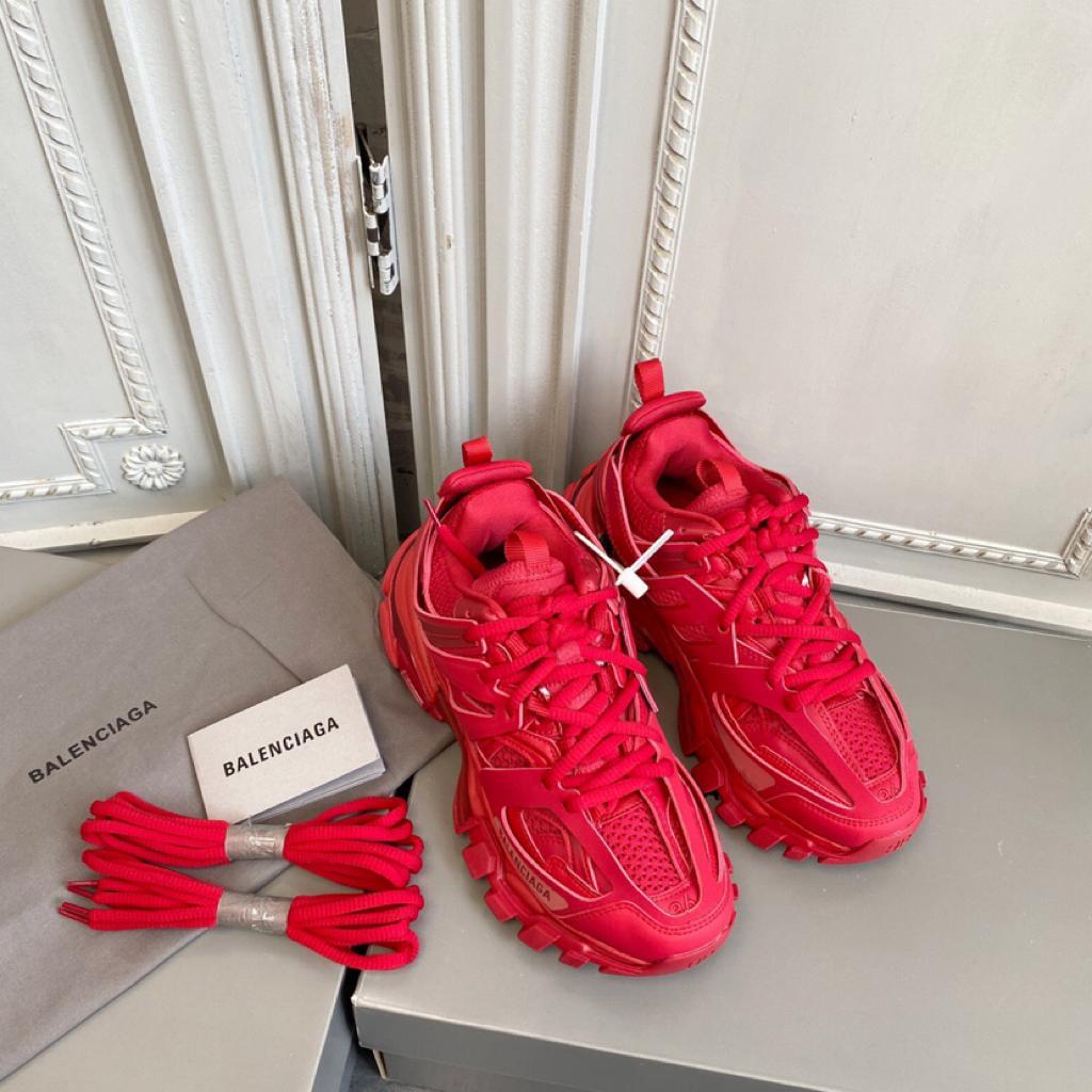 Balenciaga Track Trainer Red - vstockx