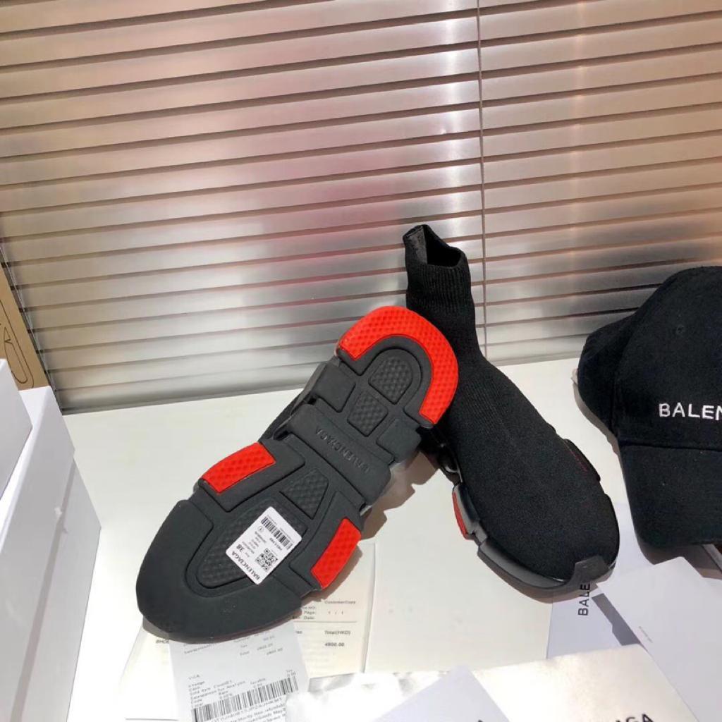 Balenciaga Speed Clearsole Red - vstockx