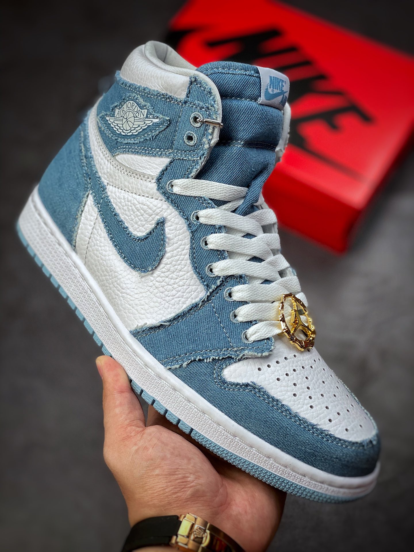 Jordan 1 High OG Denim (W) - vstockx