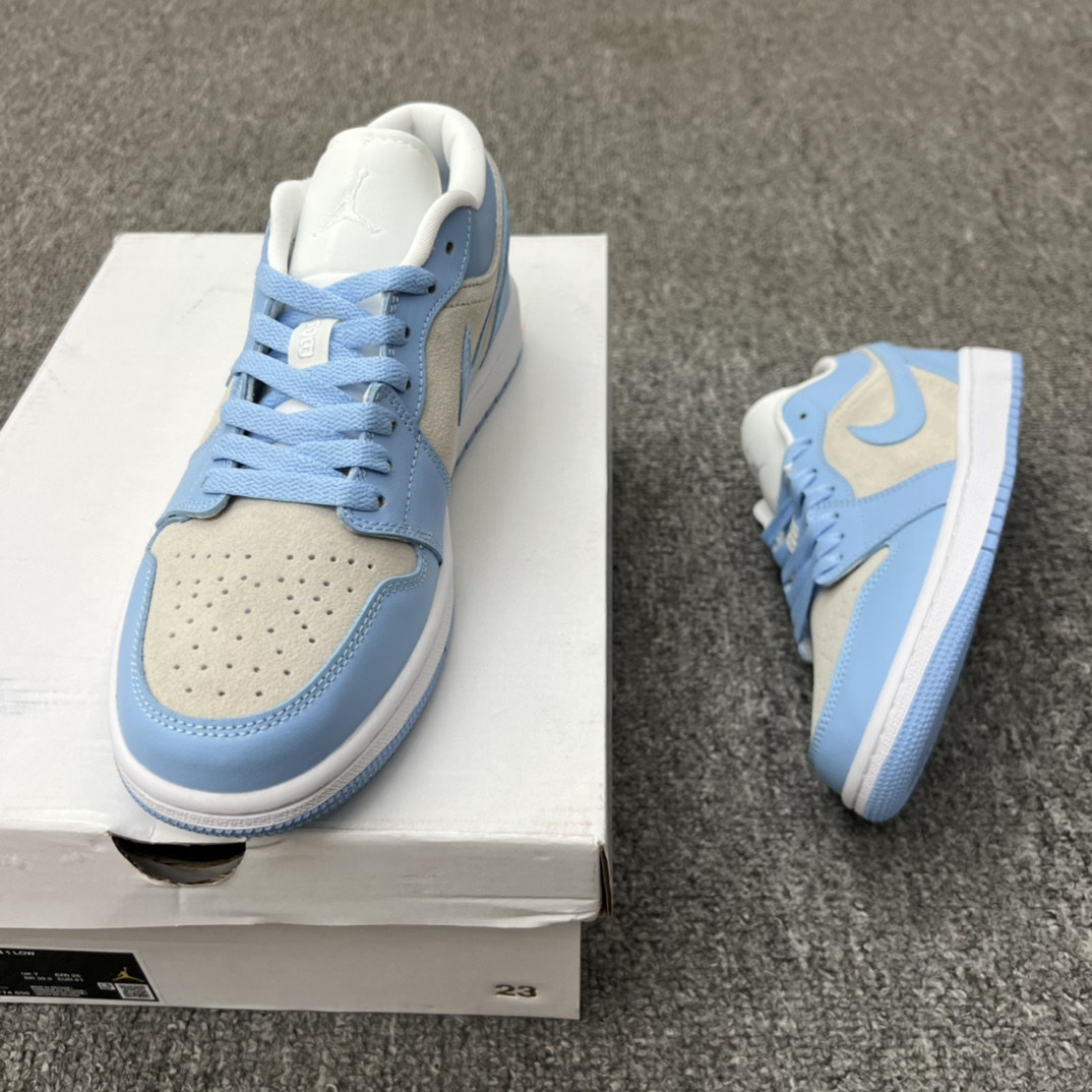 Jordan 1 Low University Blue Grey (W) - vstockx