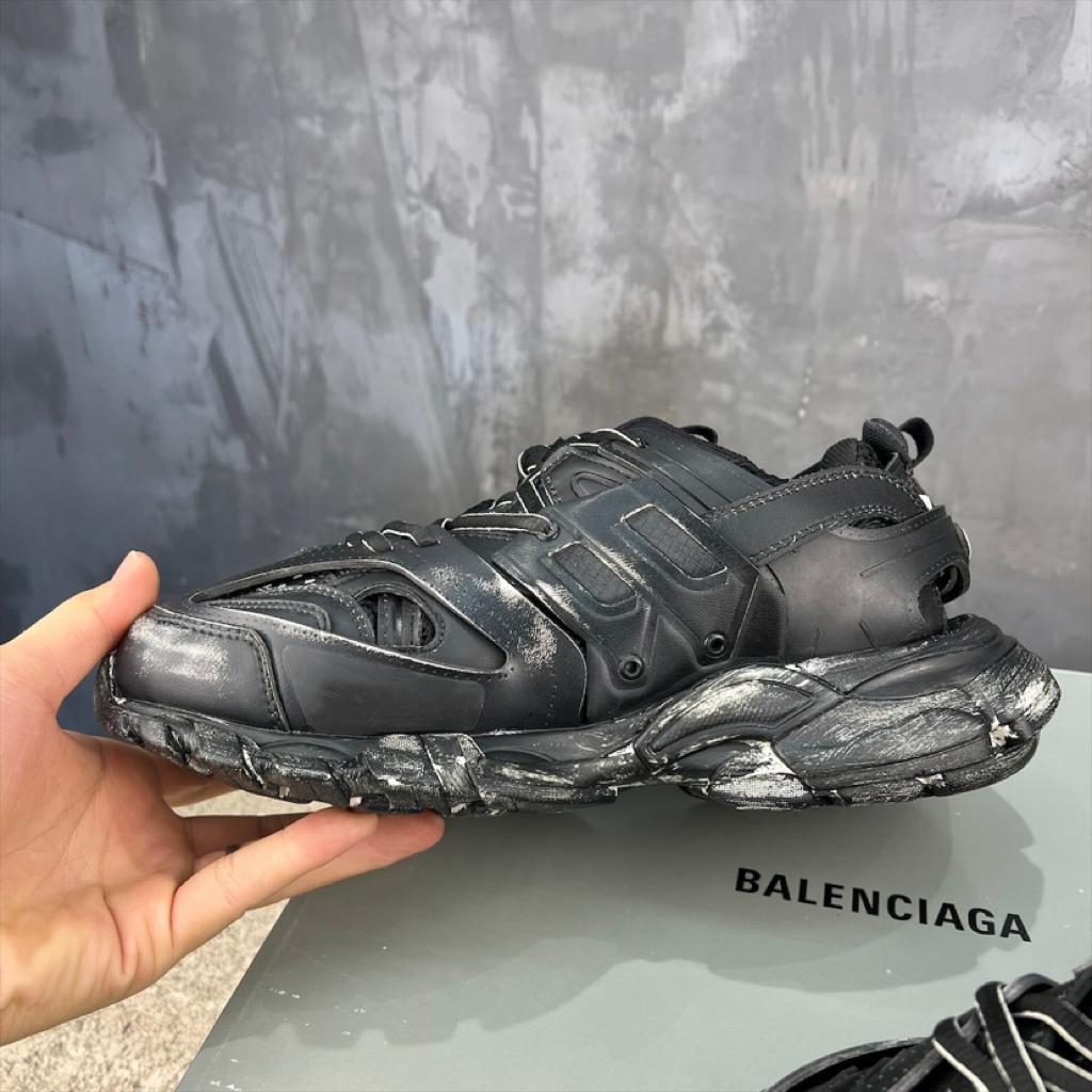Balenciaga Track Faded Black - vstockx