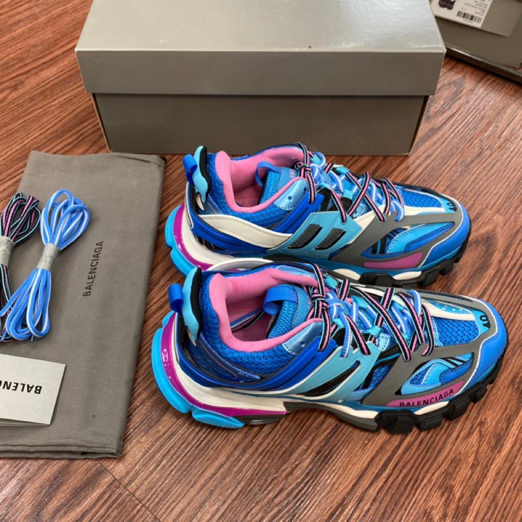 Balenciaga Track Runners Blue (W) - vstockx