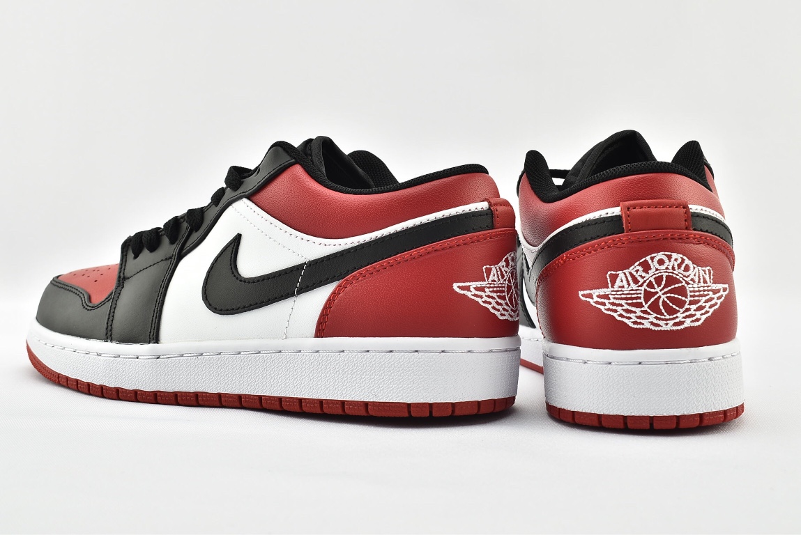 Jordan 1 Low Bred Toe - vstockx