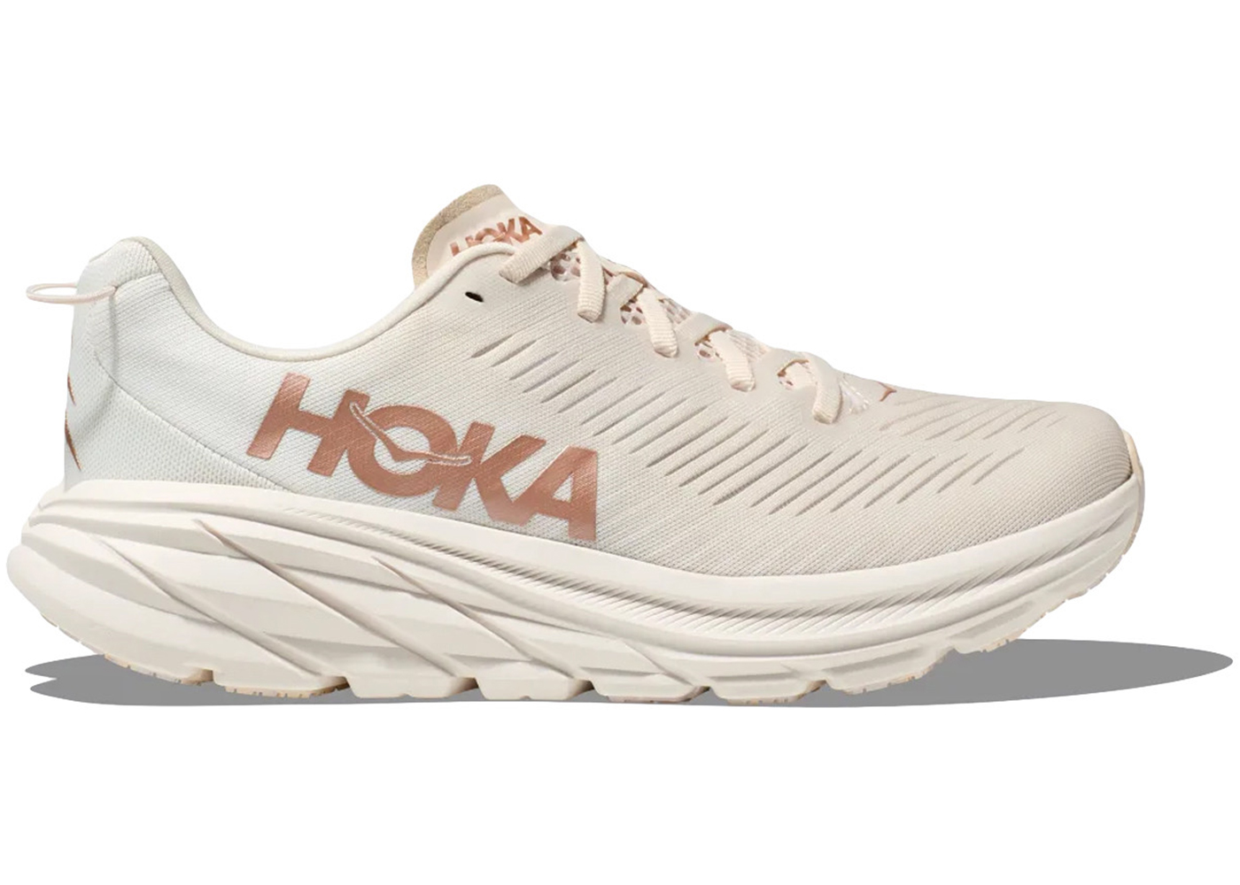 Hoka One One Rincon 3 Eggnog Rose Gold (Women's) - vstockx