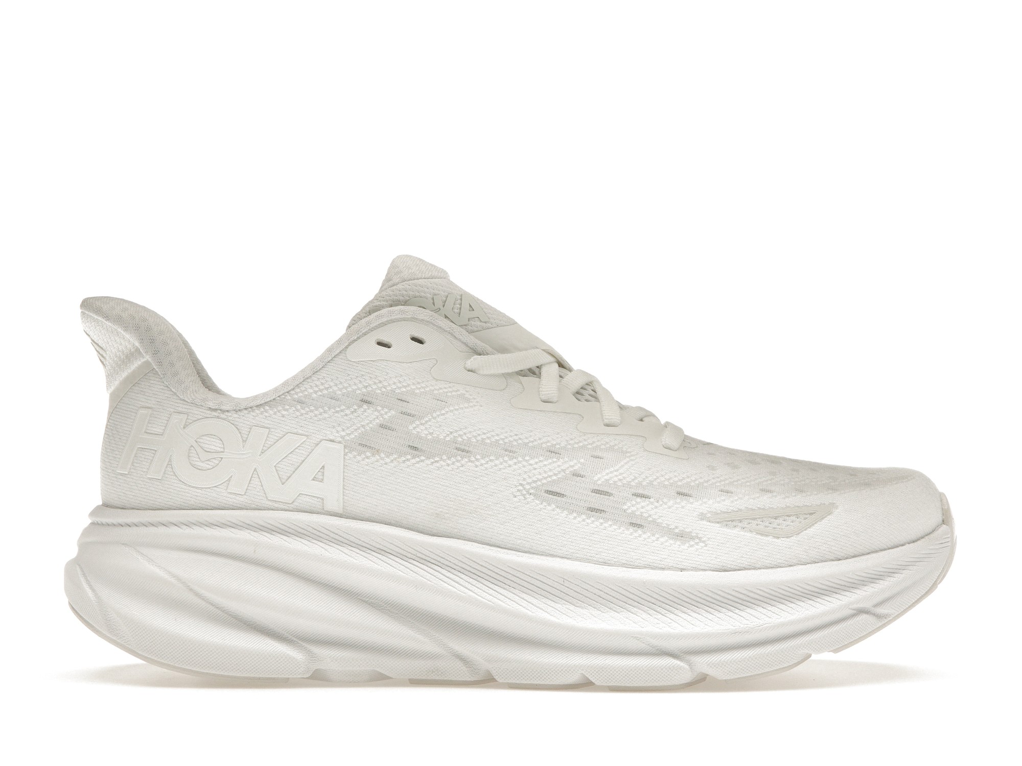 Hoka One One Clifton 9 White (Women's) - vstockx