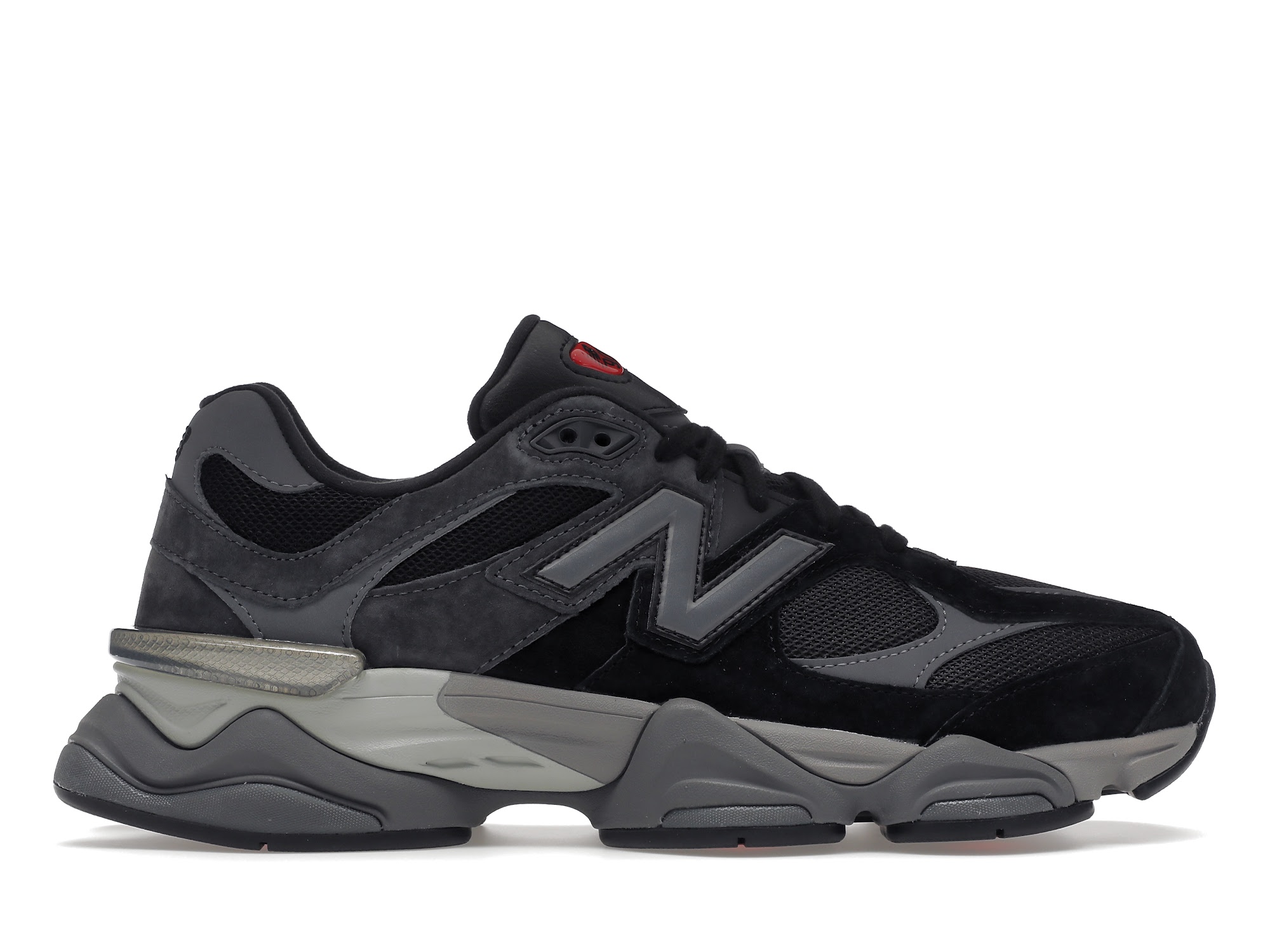 New Balance 9060 Black Castlerock Grey - vstockx