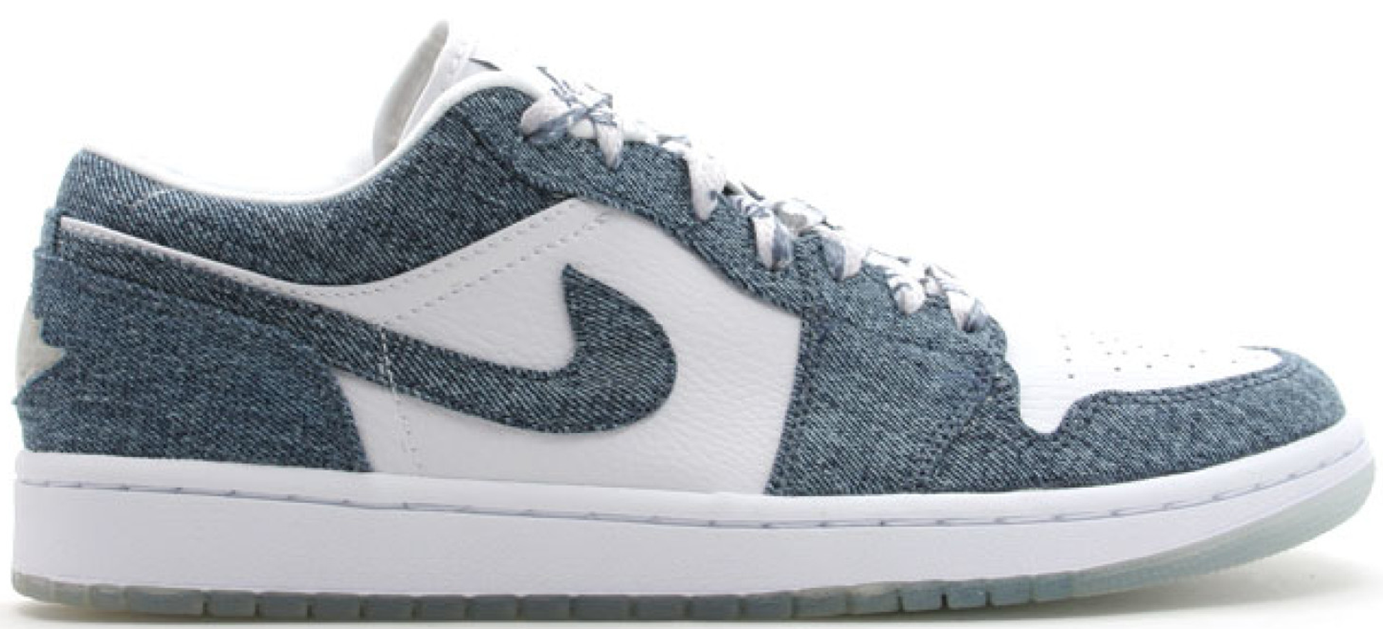 Jordan 1 Retro Low Canvas White Denim (W) - vstockx
