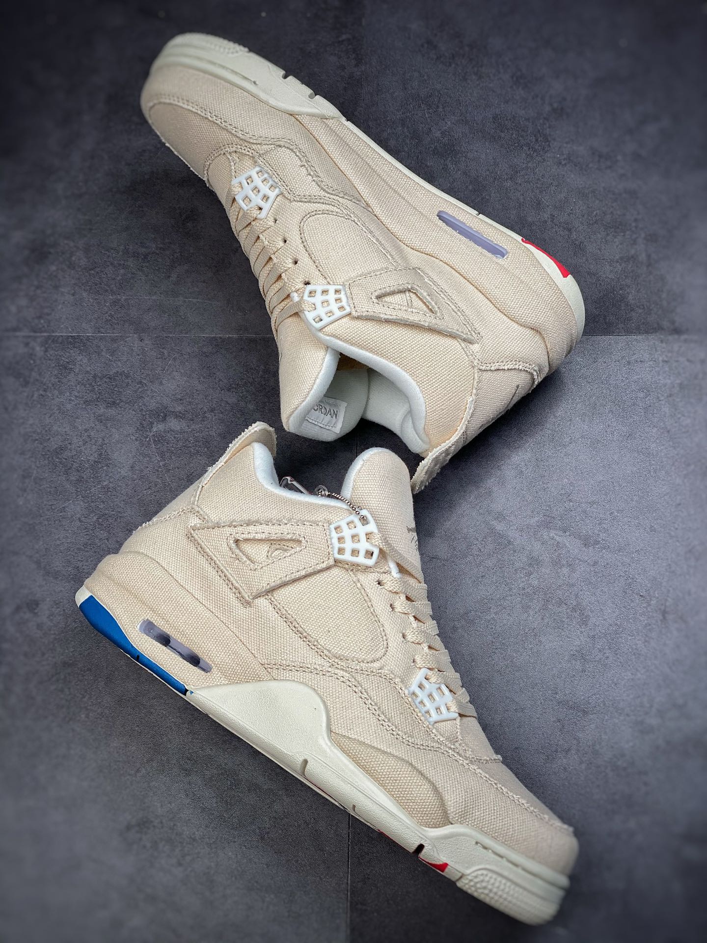 Jordan 4 Retro Blank Canvas (W) - vstockx