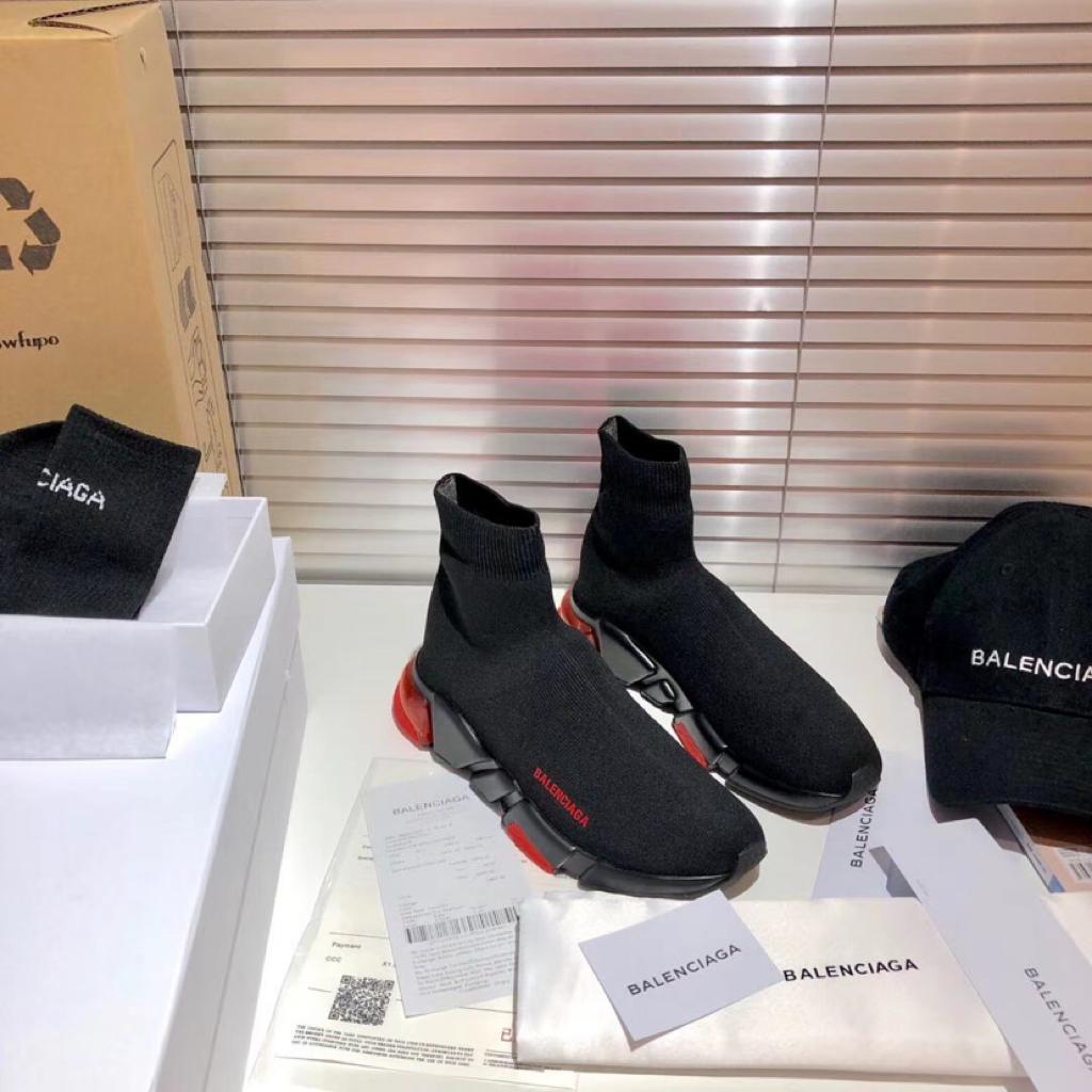 Balenciaga Speed Clearsole Red - vstockx