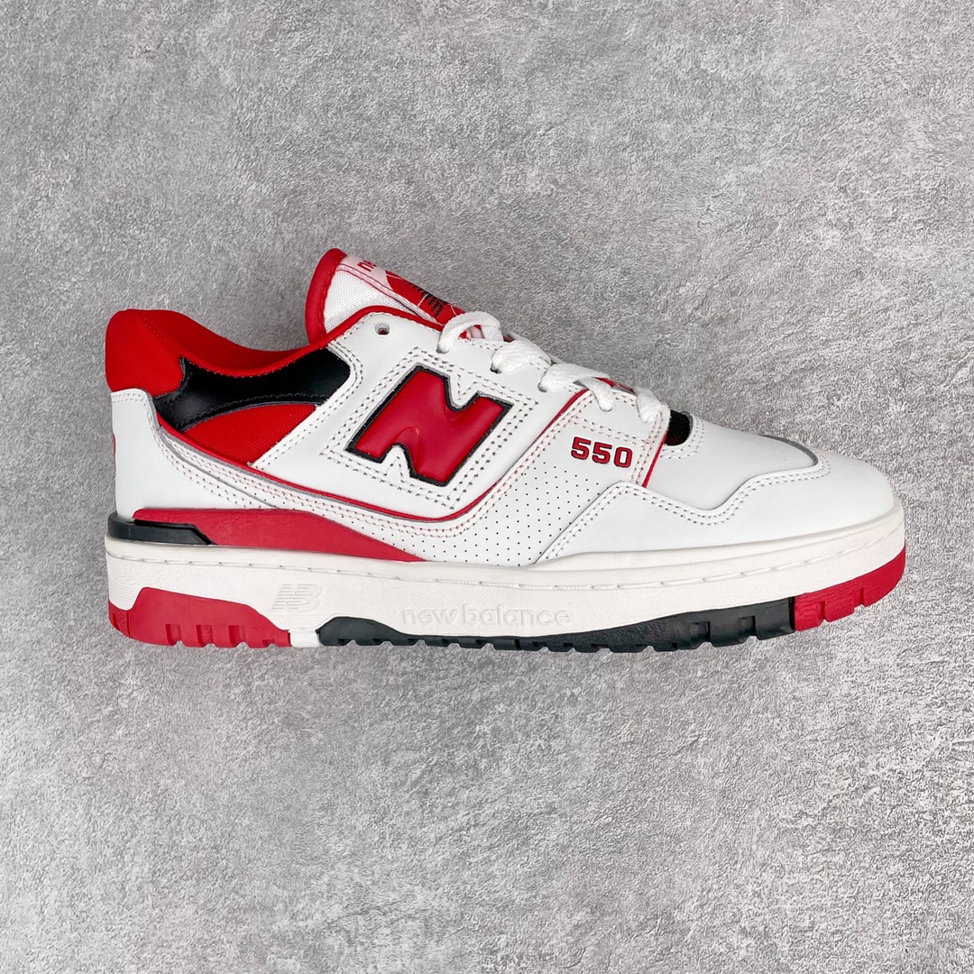 New Balance 550 White Red - vstockx