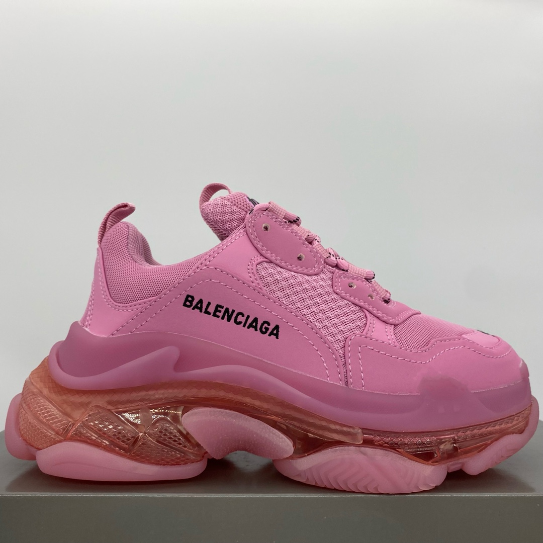 Balenciaga Triple S Clear Sole Pink (W) - vstockx