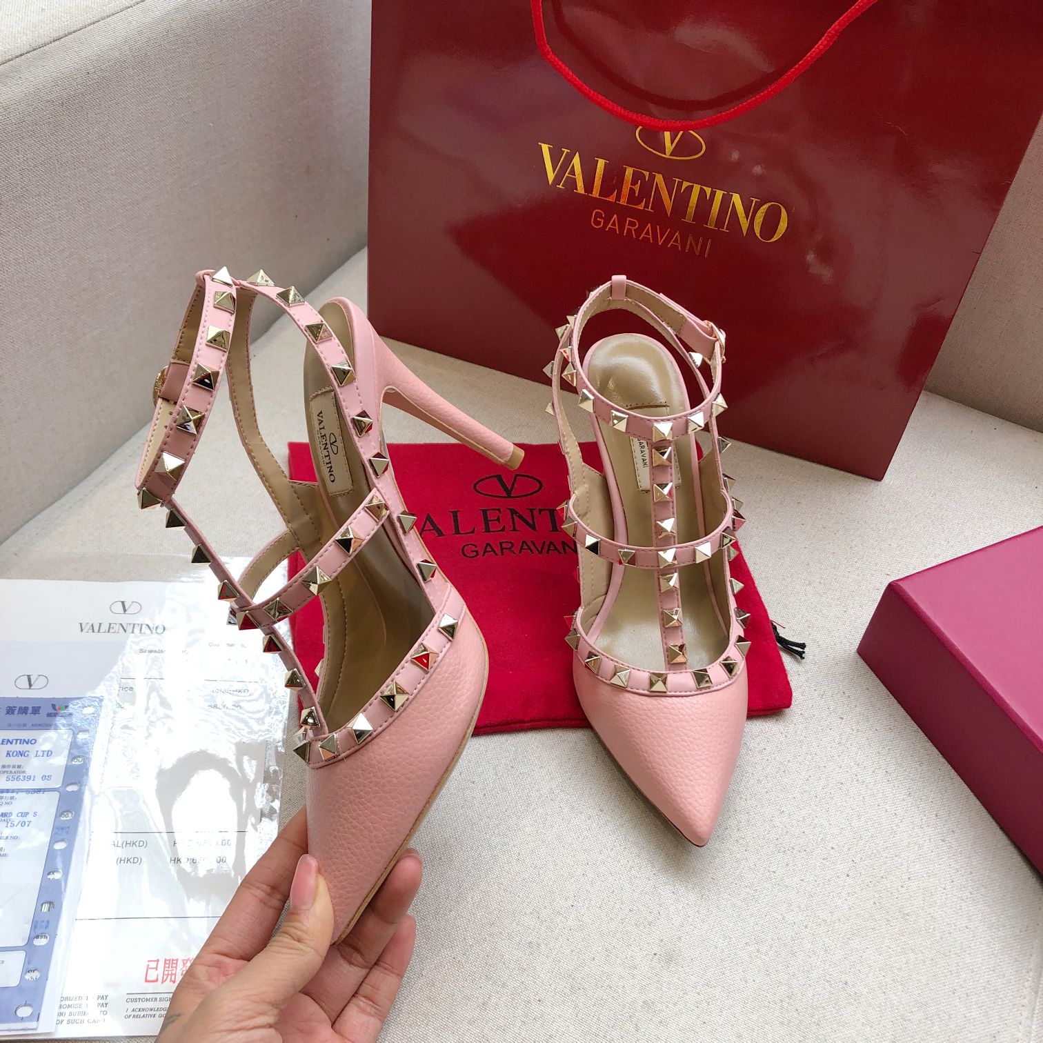 Valentino Garavani Roman Stud 65mm sandals Women 7 - vstockx