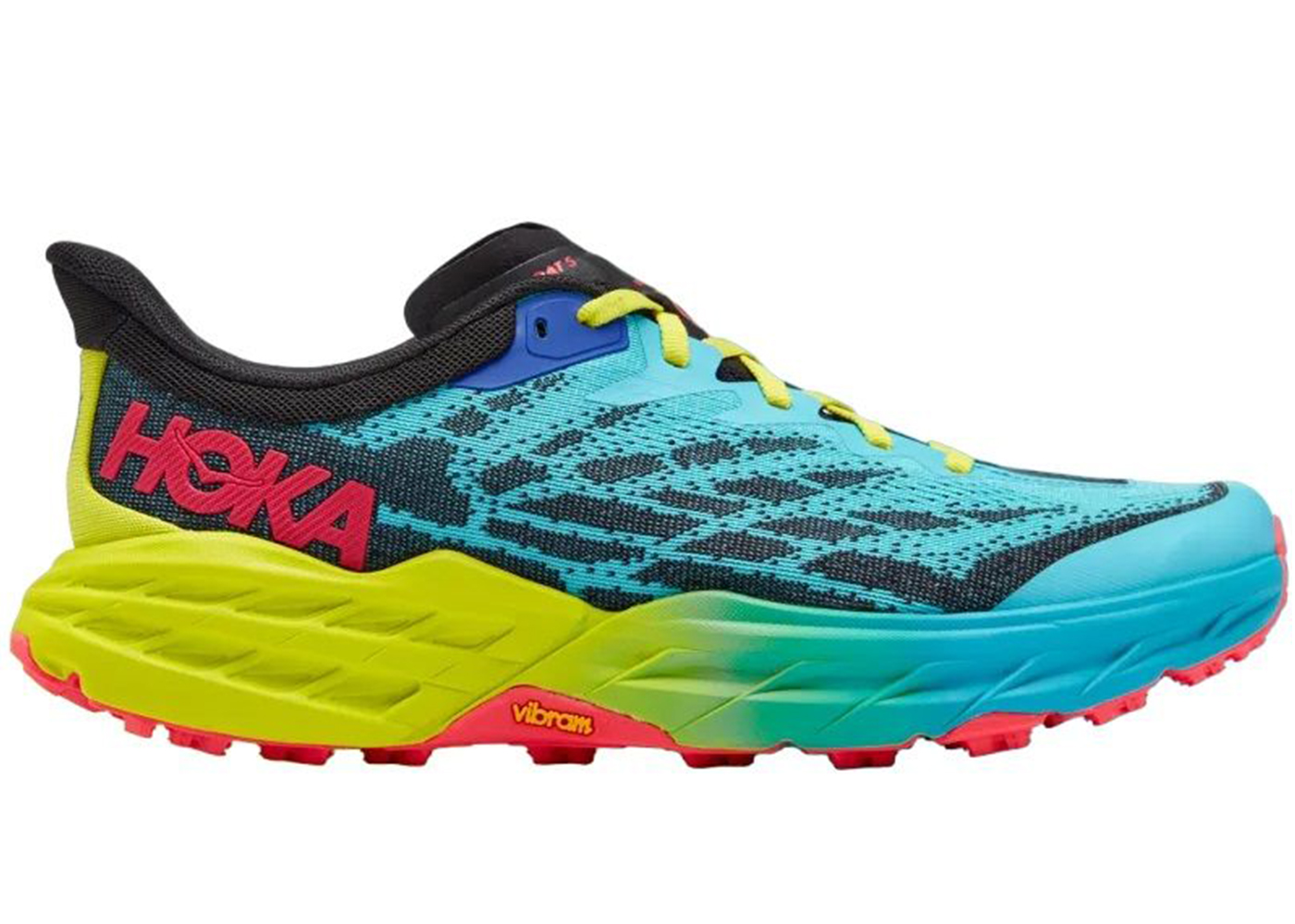 Hoka One One Speedgoat 5 Scuba Blue Black (Women's) - vstockx