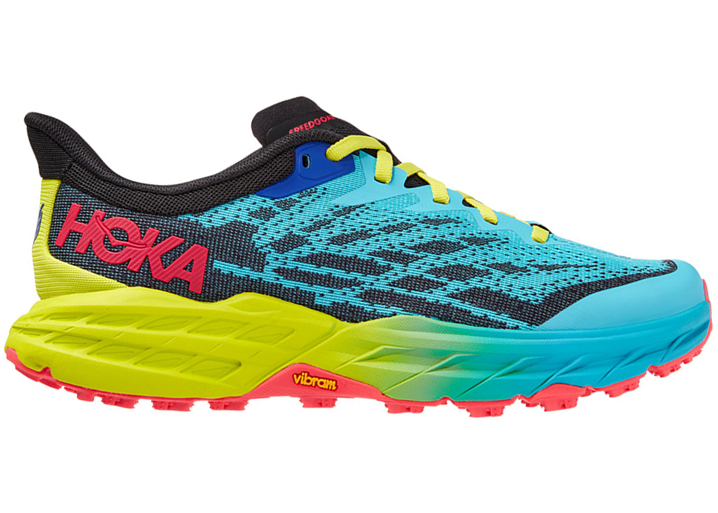 Hoka One One Speedgoat 5 Scuba Blue Black - vstockx