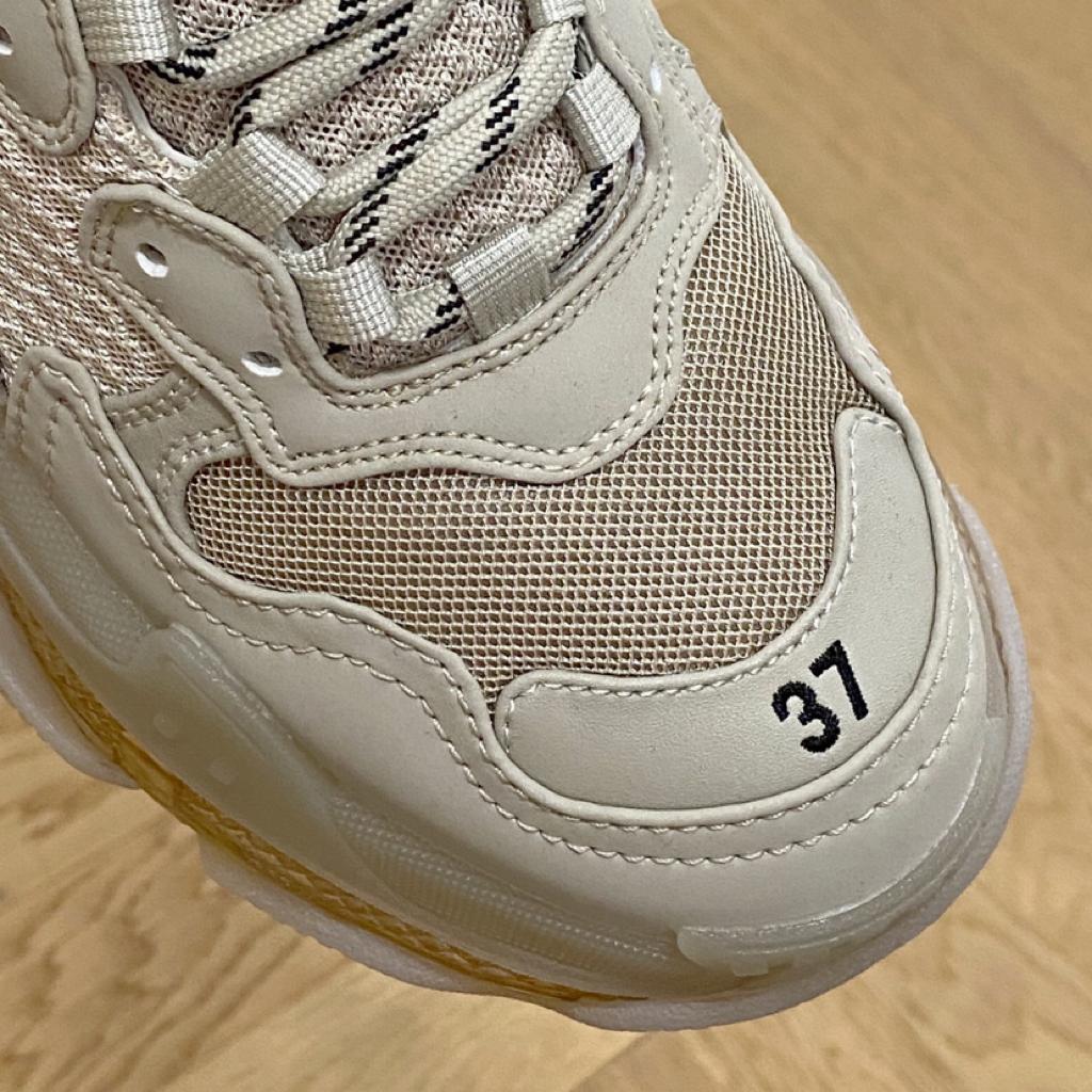 Balenciaga Triple S Clear Sole Off White - vstockx
