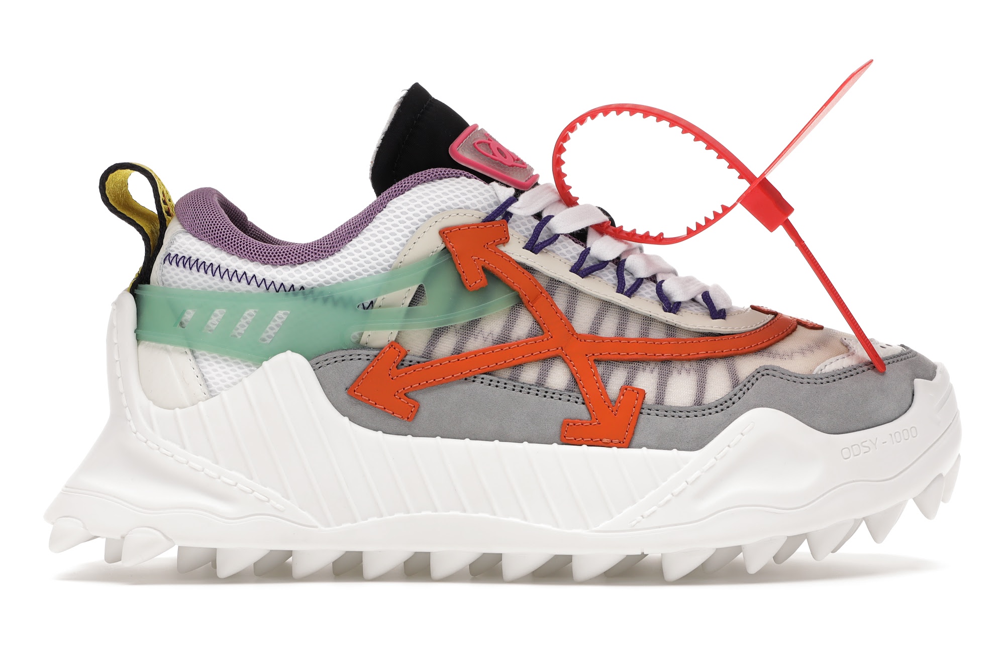 OFF-WHITE Odsy-1000 White Orange SS20 - vstockx