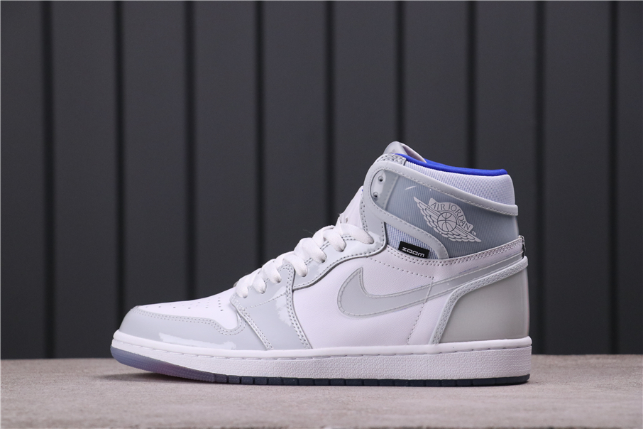 Jordan 1 Retro High Zoom White Racer Blue - vstockx
