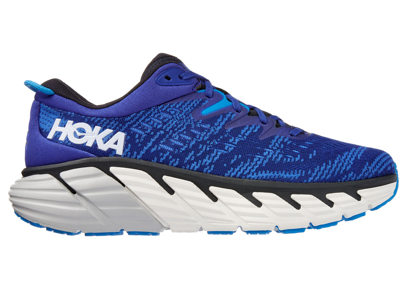 Hoka One One Gaviota 4 Blue Graphite (Wide) - vstockx