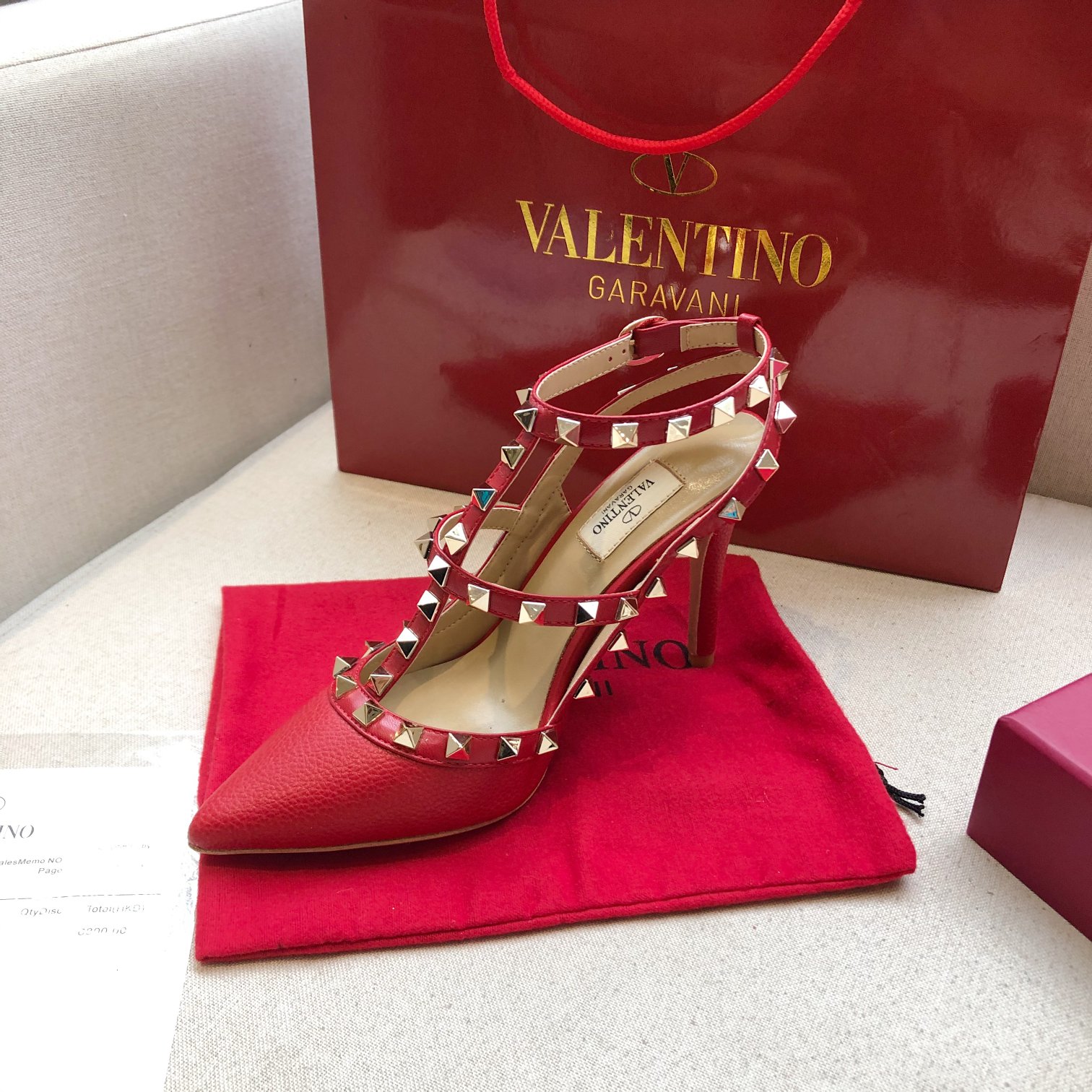 VALENTINO GARAVANI ROMAN STUD WOMEN 9 - vstockx