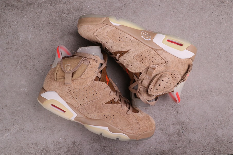 Jordan 6 Retro Travis Scott British Khaki - vstockx