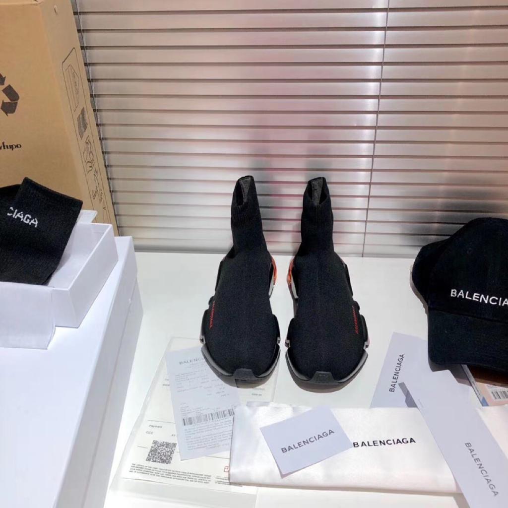 Balenciaga Speed Clearsole Red - vstockx