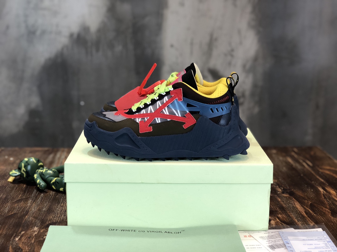OFF-WHITE Odsy-1000 Blue Red FW19 - vstockx