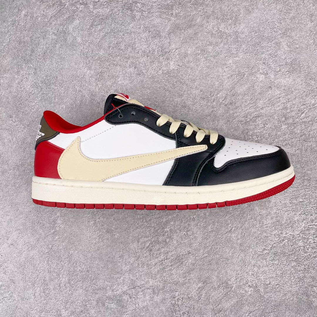 Jordan 1 Retro Low Travis Scott Black Red - vstockx