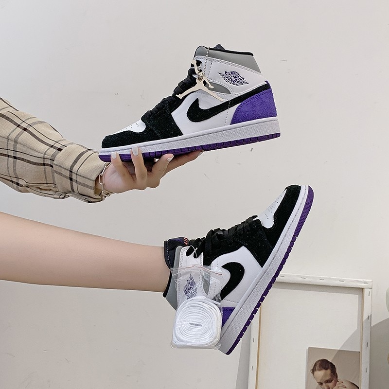 Jordan 1 Mid SE Purple - vstockx