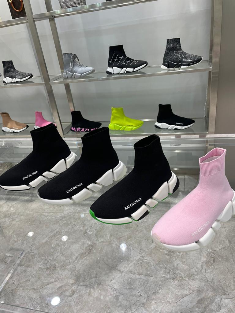 Balenciaga Speed 2.0 Pink White (W) - vstockx