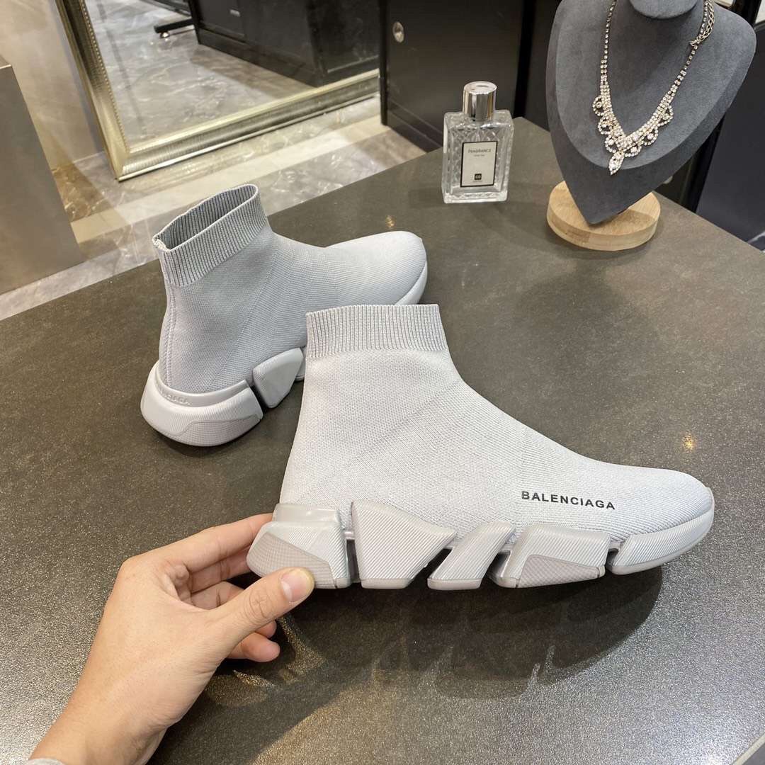 Balenciaga Speed 2.0 Grey - vstockx