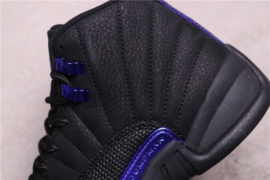 Jordan 12 Retro Black Dark Concord - vstockx