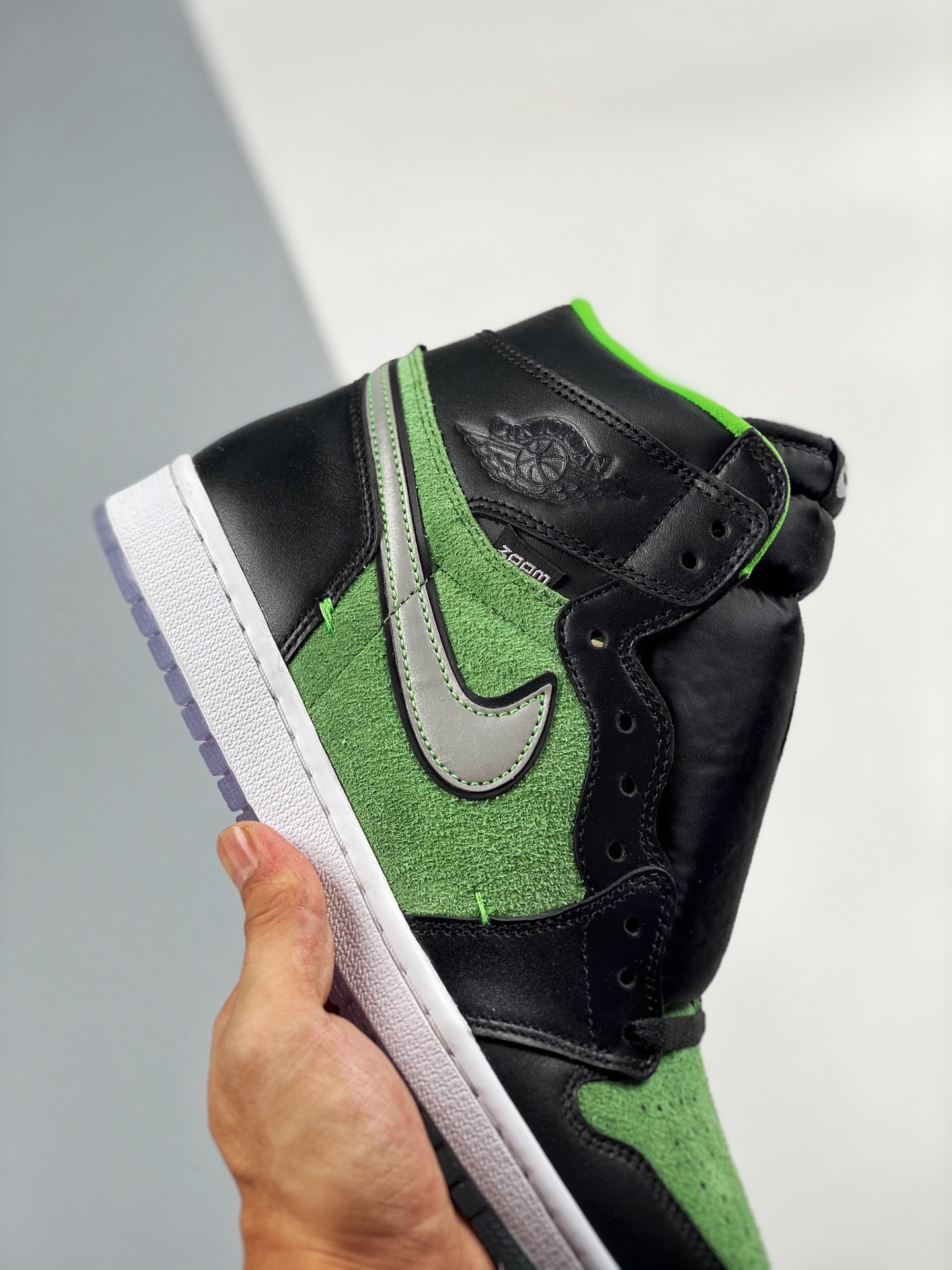 Jordan 1 Retro High Zoom Zen Green - vstockx