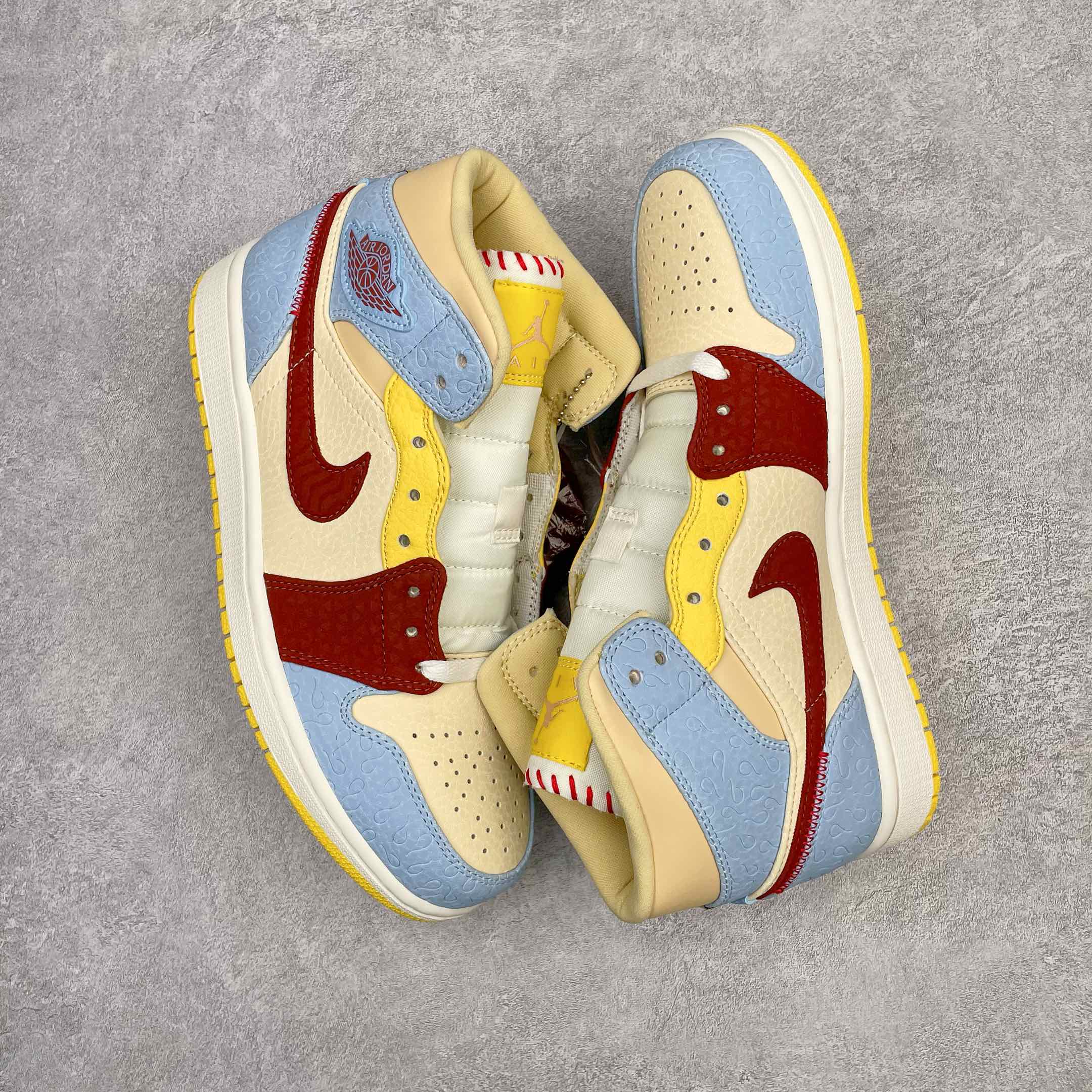 Jordan 1 Mid SE Fearless Maison Chateau Rouge - vstockx