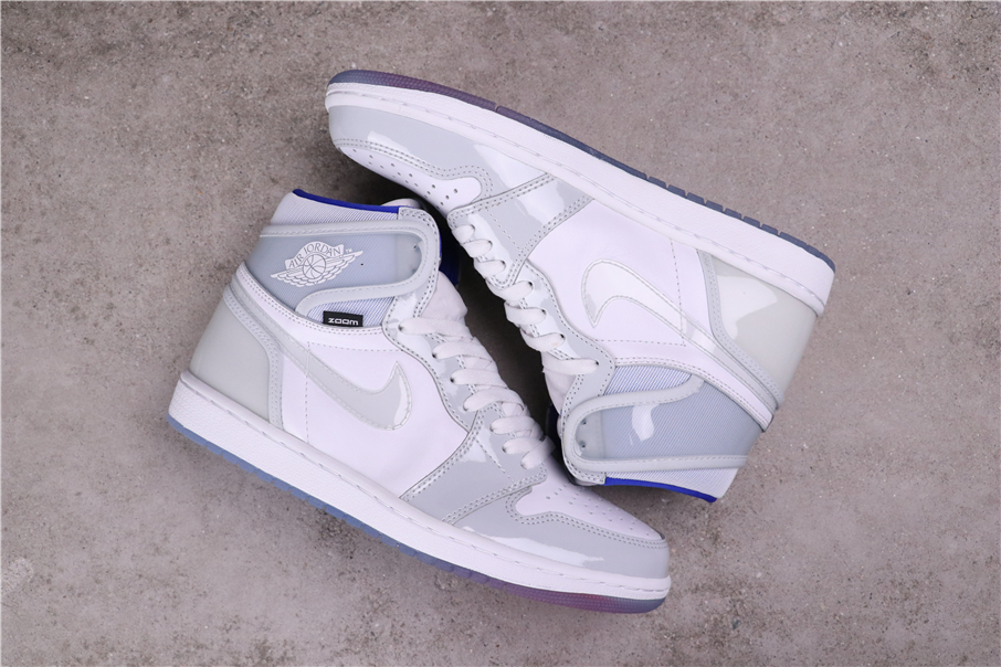 Jordan 1 Retro High Zoom White Racer Blue - vstockx