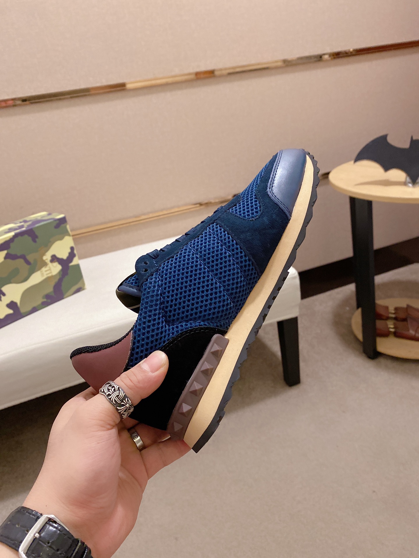 Valentino Garavani Rockrunner camouflage-print sneakers 14 - vstockx