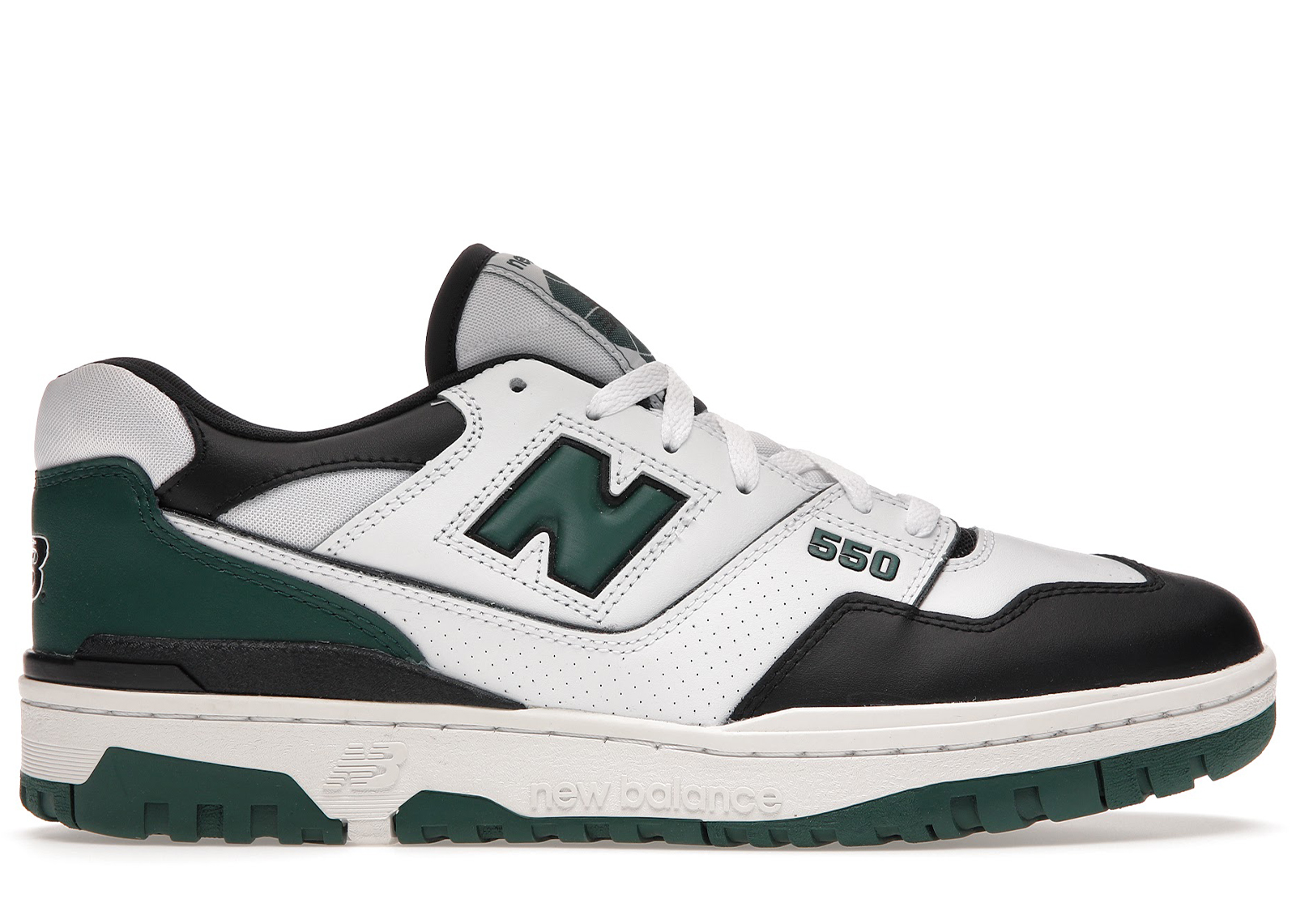 New Balance 550 White Green Black - vstockx