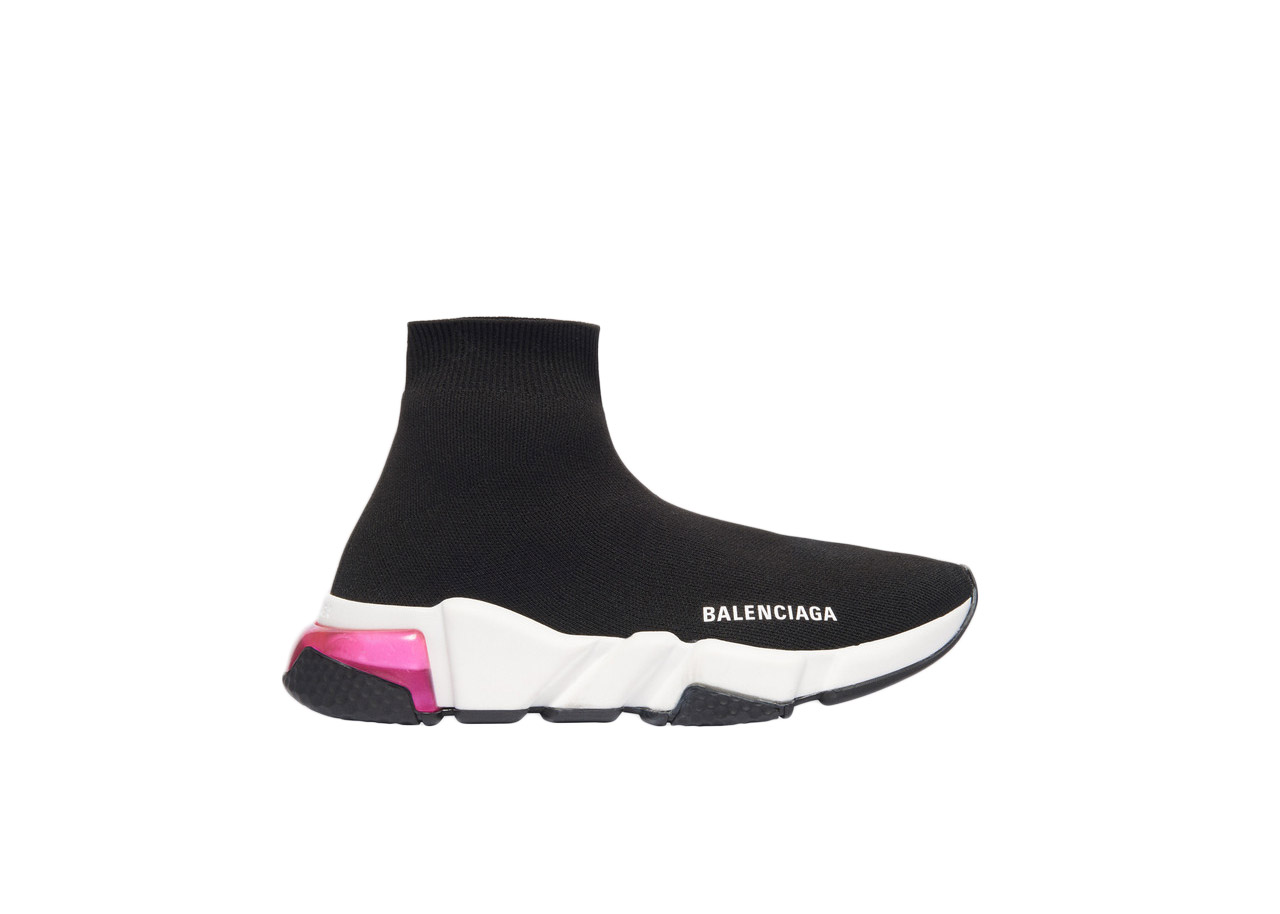 Balenciaga Speed Trainer Clearsole Pink (W) - vstockx
