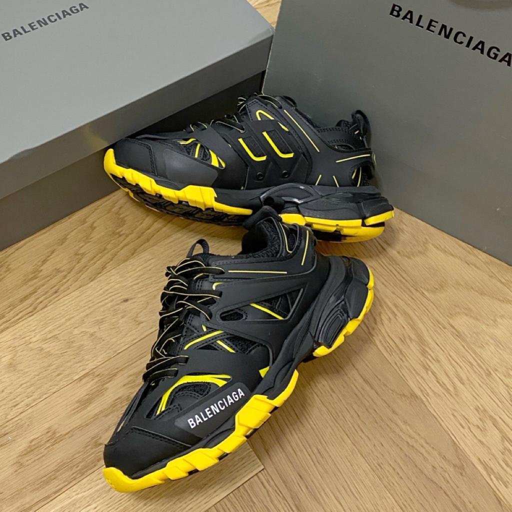Balenciaga Track Black Neon Yellow - vstockx