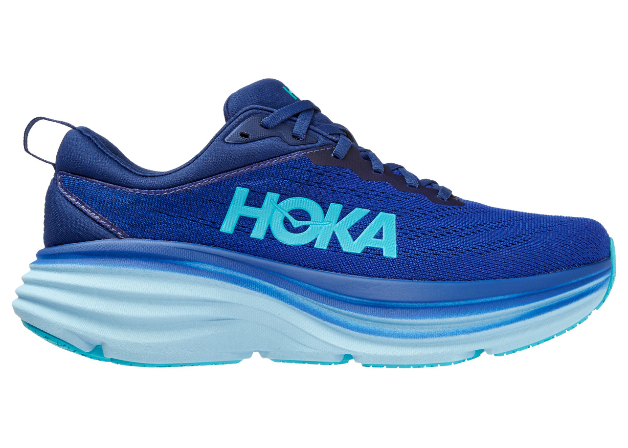 Hoka One One Bondi 8 Bellwether Blue - vstockx