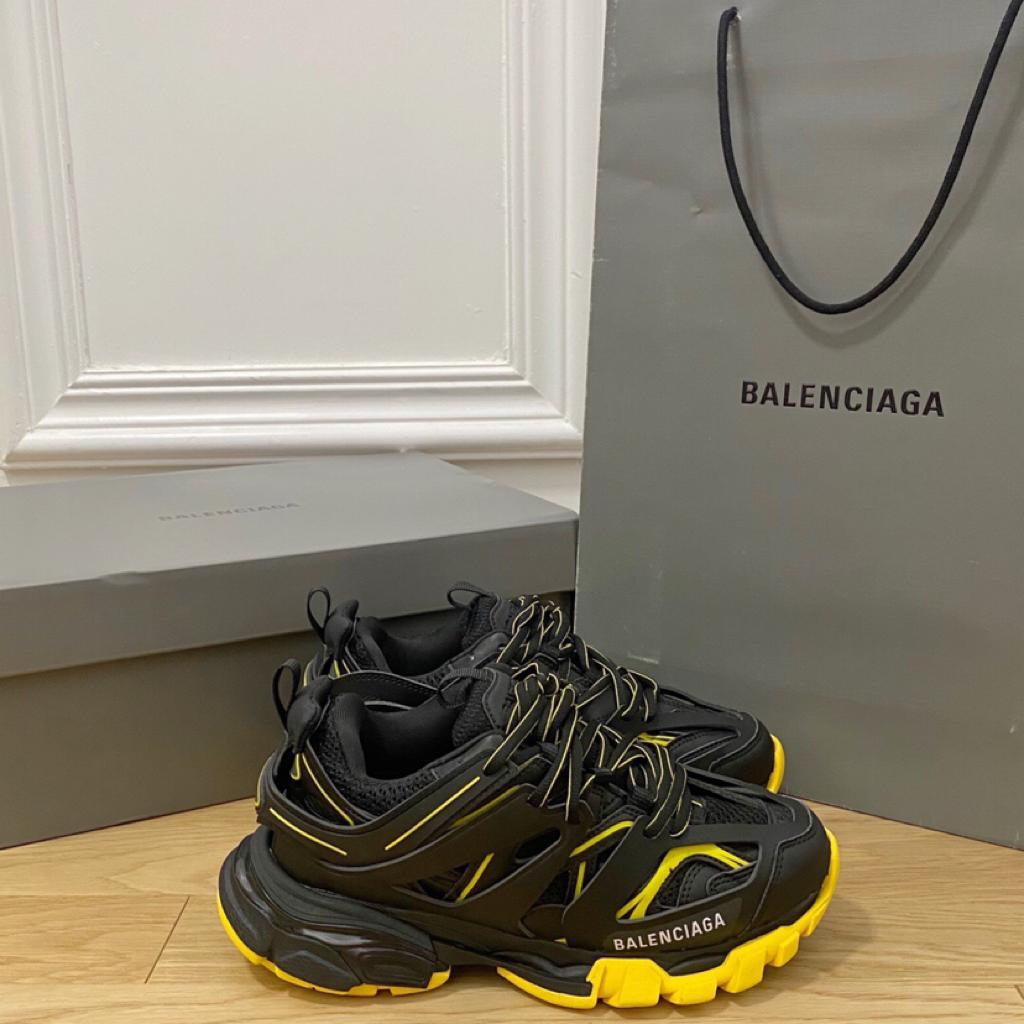 Balenciaga Track Black Neon Yellow - vstockx