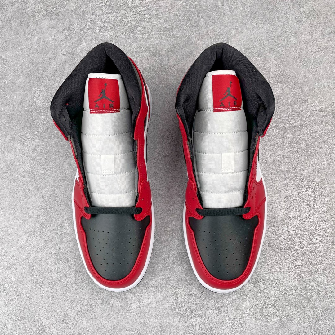 Jordan 1 Mid Chicago Toe - vstockx