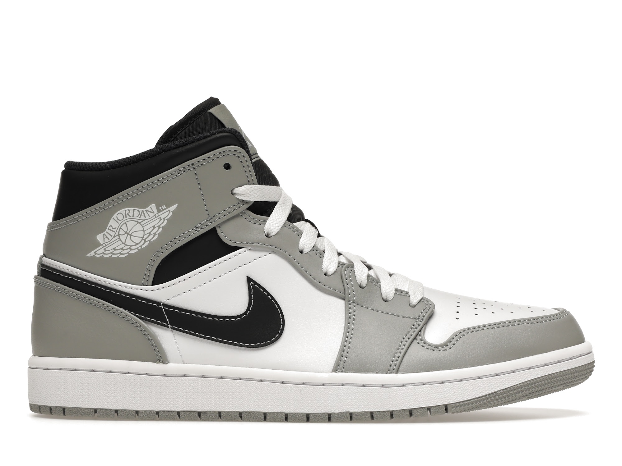 Jordan 1 Mid Light Smoke Grey Anthracite - vstockx