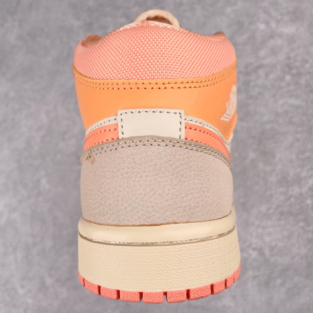 Jordan 1 Mid Apricot Orange - vstockx