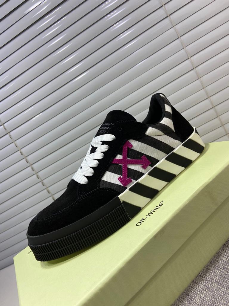 OFF-WHITE Vulc Low Stripe Violet SS20 - vstockx