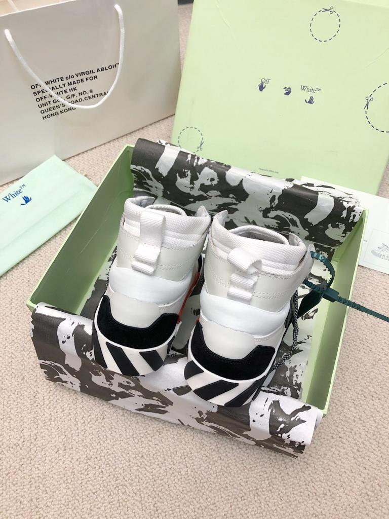 OFF-WHITE Vulc High White Black - vstockx