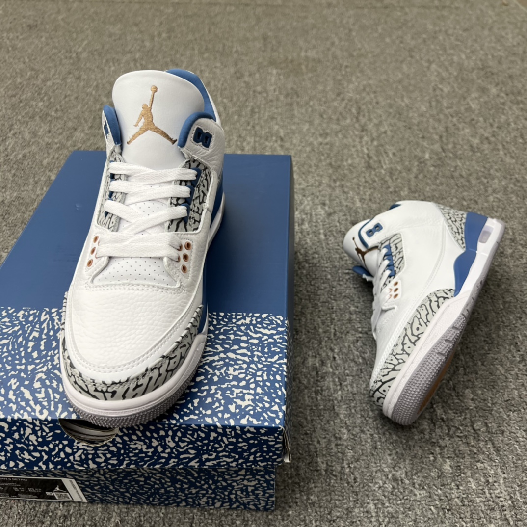 Jordan 3 Retro Wizards - vstockx
