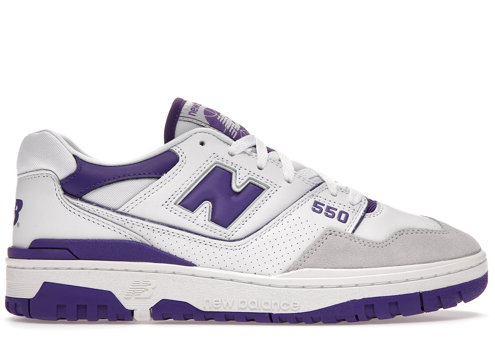 New Balance 550 White Purple - vstockx